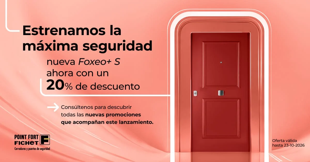 Promoción de puertas Fichet